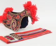 Two Parts of Chinese Sani people’s Headress